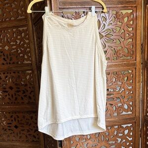 CALIA by Carrie Underwood Cream Tank Top XL